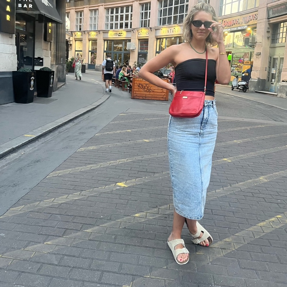 Scotch & soda 90s inspired Jean skirt